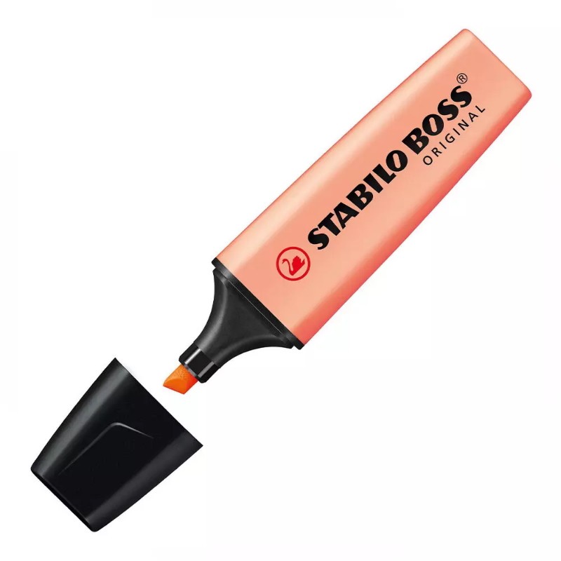 Marcador Fluorescente Stabilo Boss Pastel Pêssego 70/126 10un