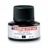 Recarga p/Marcador Permanente Grosso Edding MTK Preto