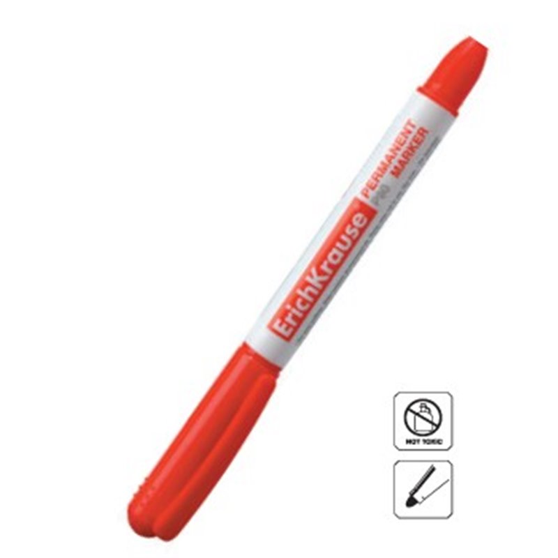 Marcador Médio 1,5-2,0mm EK P80 Vermelho 12un