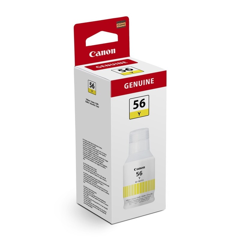 Tinteiro Original Canon GI56Y Amarelo