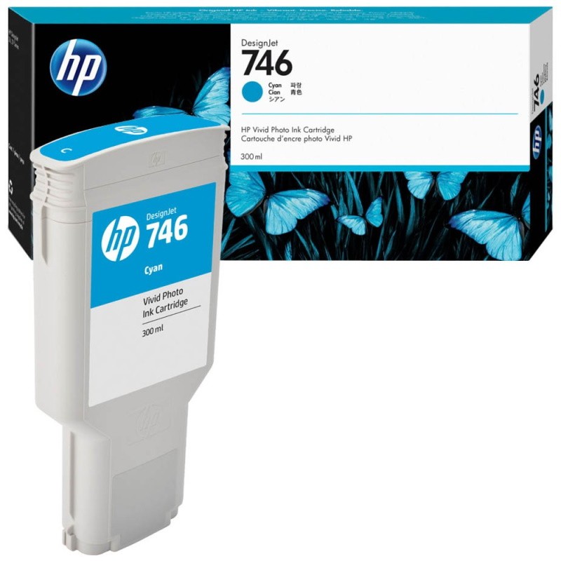 Tinteiro Original HP N746 Ciano