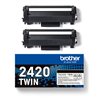 Pack Duplo Toner Original Brother TN2420