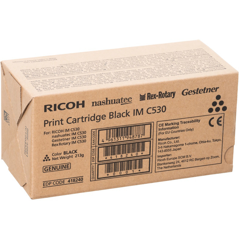 Toner Original Ricoh IMC530 Preto