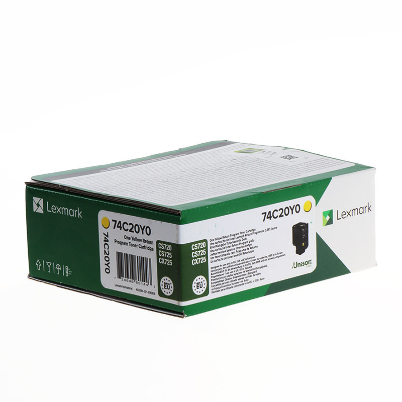 Toner Original Lexmark CS720 Amarelo