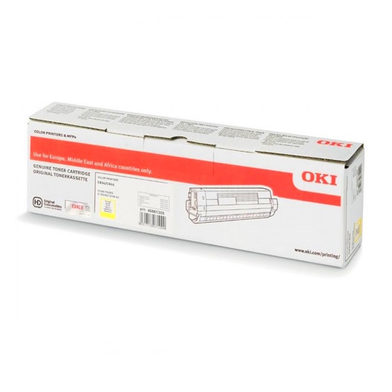 Toner Original OKI C834XL Amarelo