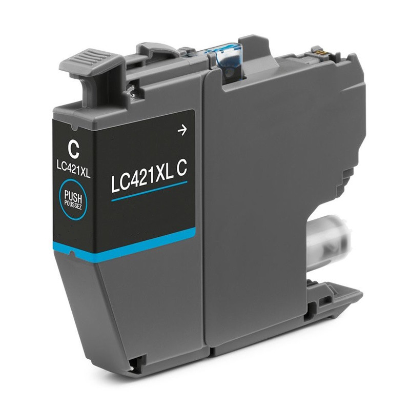 Tinteiro Compatível Brother LC421XL Ciano