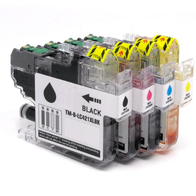Pack Tinteiros Compatível Brother LC421XL