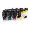 Pack Tinteiros Compatível Brother LC424