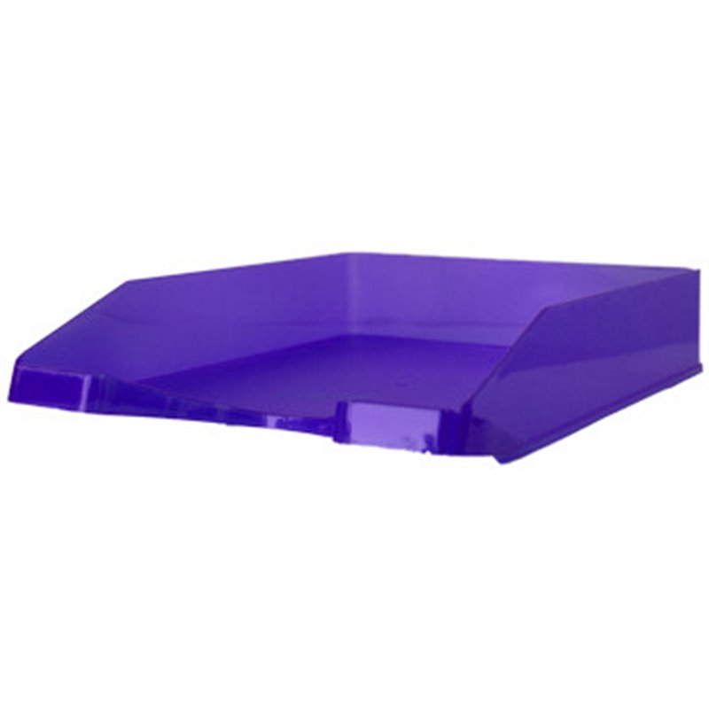 Tabuleiro Porta Documentos Transparente Roxo