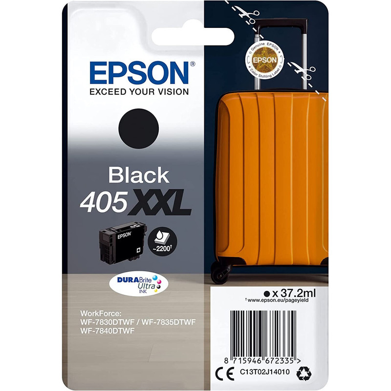 Tinteiro Original Epson 405XXL Preto