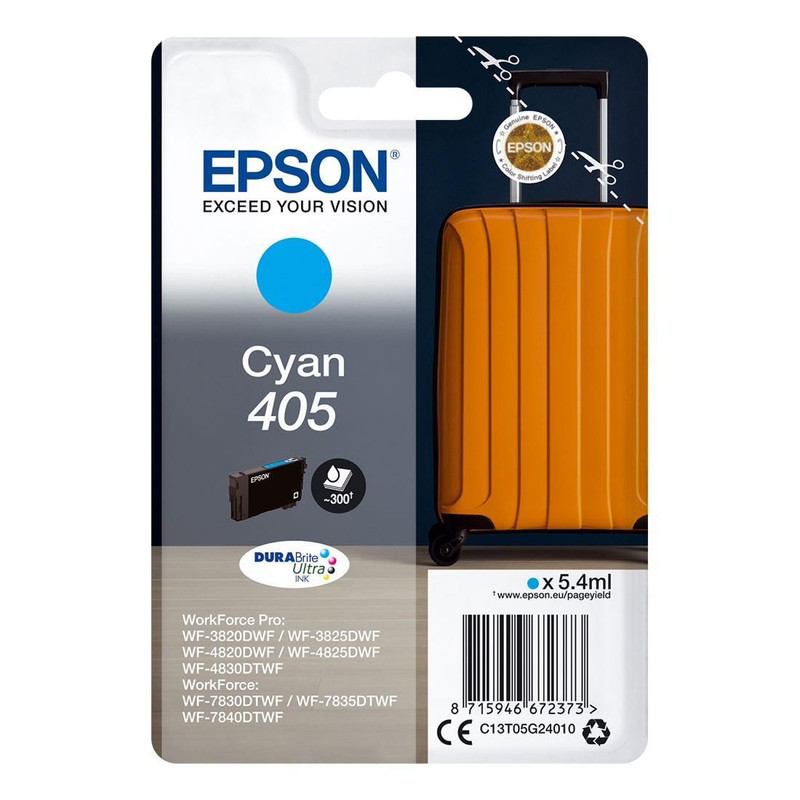Tinteiro Original Epson 405 Ciano
