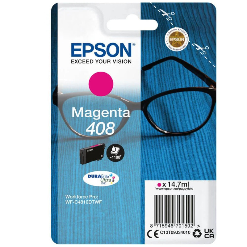 Tinteiro Original Epson 408 Magenta