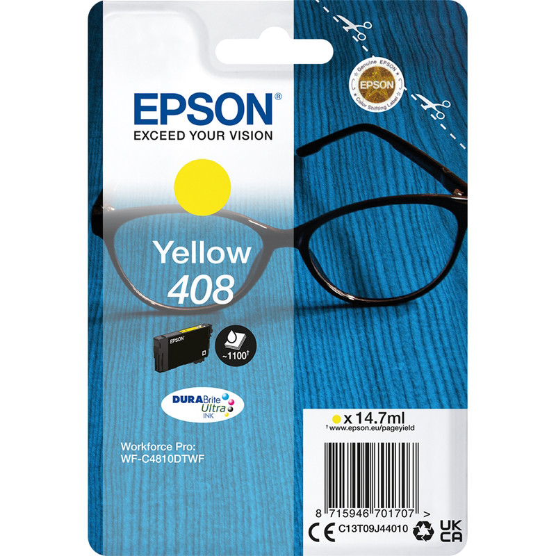 Tinteiro Original Epson 408 Amarelo