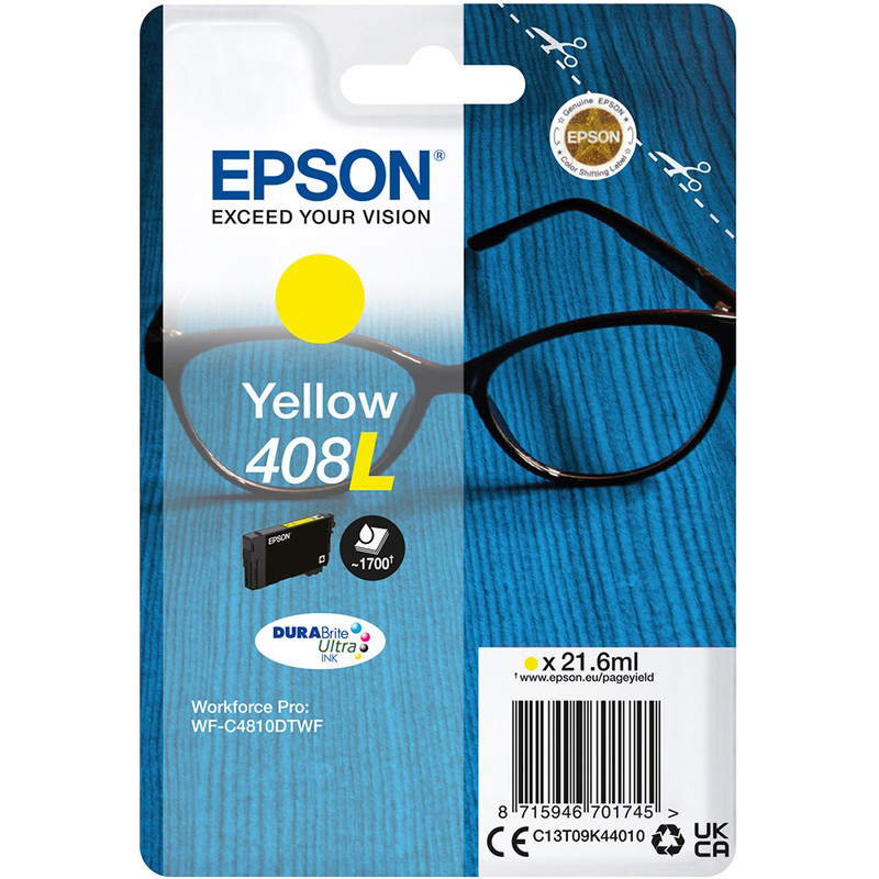 Tinteiro Original Epson 408L Amarelo