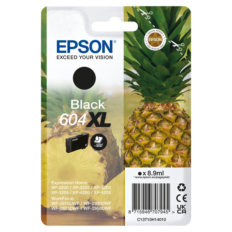 Tinteiro Original Epson 604XL Preto Tinteiro Original Epson 604XL Preto