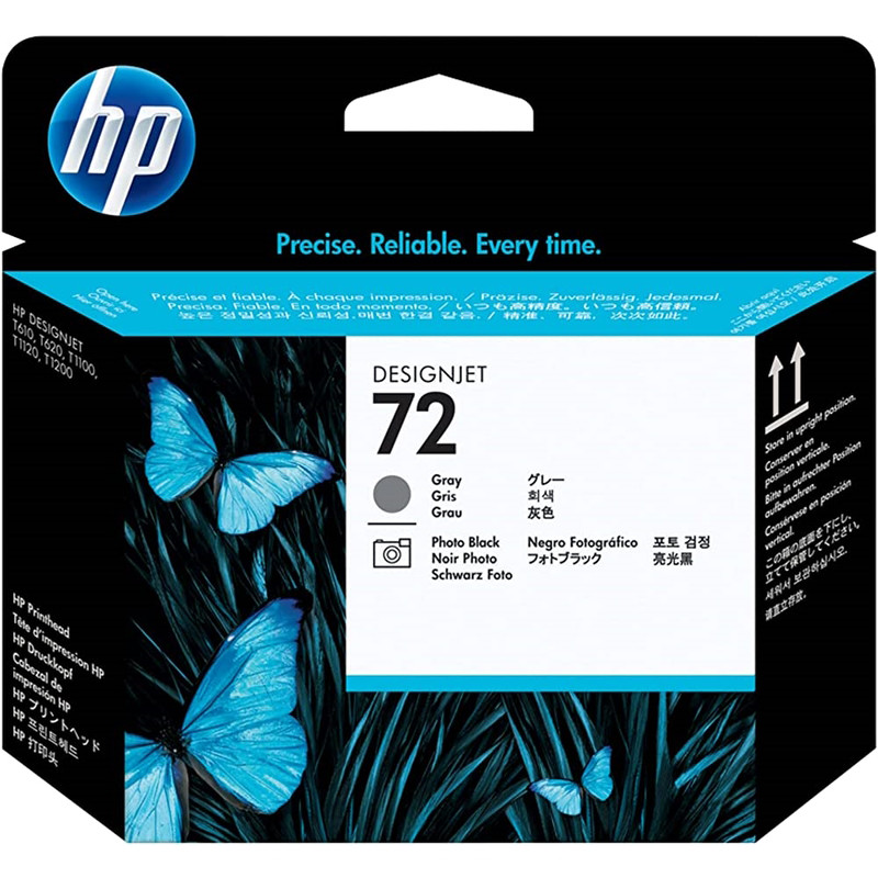 Cabeça Impressão Original HP N72 Preto/Cinza Cabeça Impressão Original HP N72 Preto/Cinza