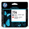 Cabeça Impressão Original HP N774 Preto Matte/Vermelho