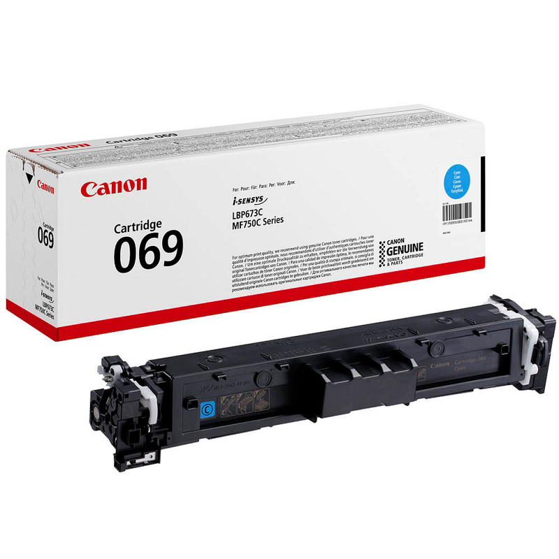 Toner Original Canon 069 Ciano