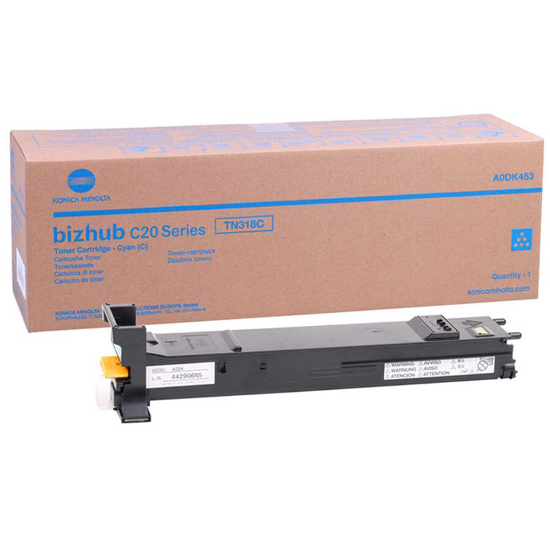 Toner Original Minolta TN318 Ciano