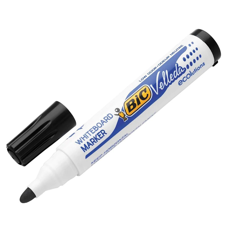Marcador Quadros Brancos BIC Velleda 1701 Preto