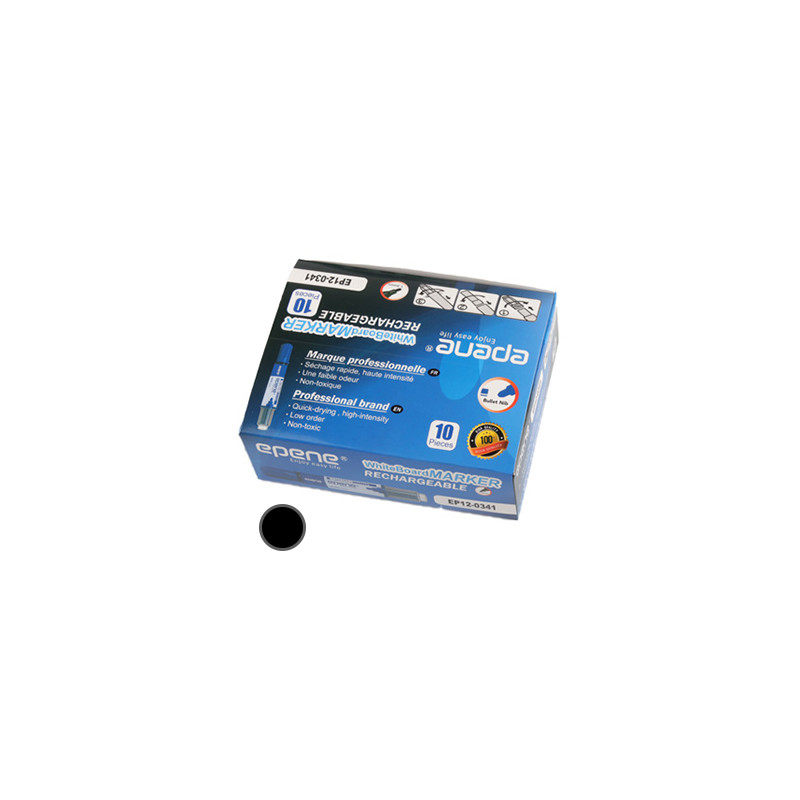 Recarga Marcador Quadros Brancos Epene EP00-5007 Preto