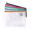 Bolsa Plástico A4 Apli c/Reforco Fio c/Fecho Correr