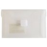 Bolsa Porta Documentos A8 Transparente, Fecho Velcro