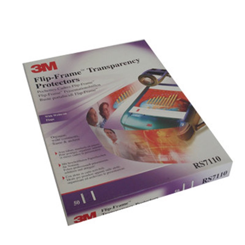 Bolsas Protectoras Transparências c/Abas 3M RS7110 50un