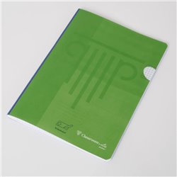 Caderno Agrafado A4 Ambar PP Quadriculado 90gr 48 Folhas