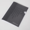 Caderno Agrafado A4 Ambar PP Quadriculado 90gr 48 Folhas Preto 2un