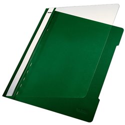 Classificador Pl stico Leitz 4191 Verde Capa Transparente 25un