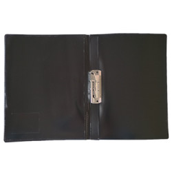 Dossier Plástico 2000 c/Mola 134PL Preto
