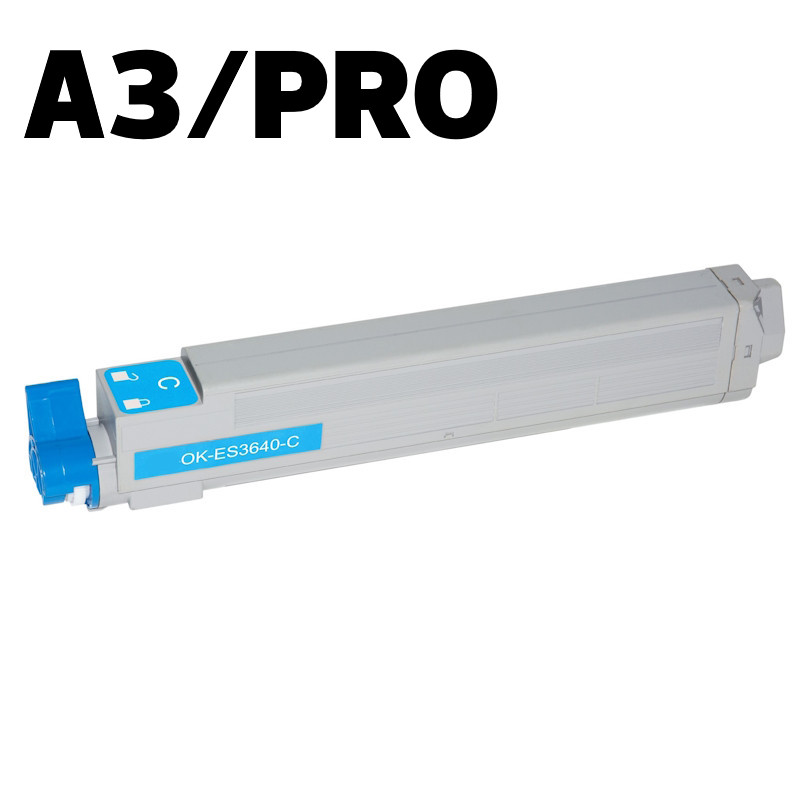 Toner Compatível OKI ES3640 A3/PRO Ciano
