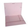 Pasta Cartolina 350gr 310x230 Abas e Elástico Rosa