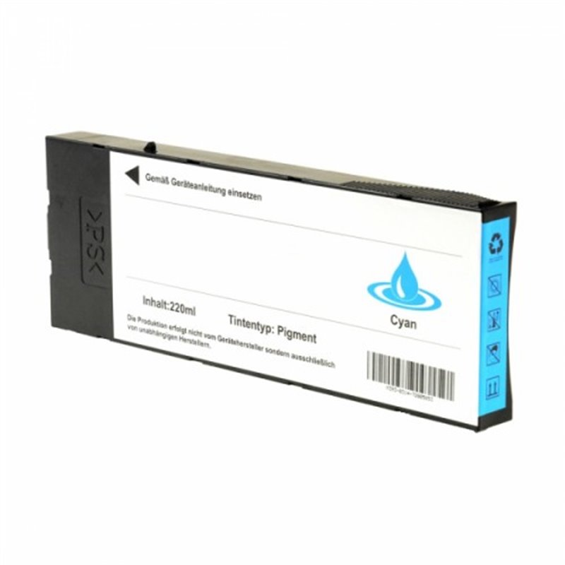 Tinteiro Compatível Epson T6142 Ciano