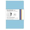 Volant de Enderecos XS Moleskine Azul Claro, 56 Folhas com Rotulos Alfabeticos, 6,5x10,5cm