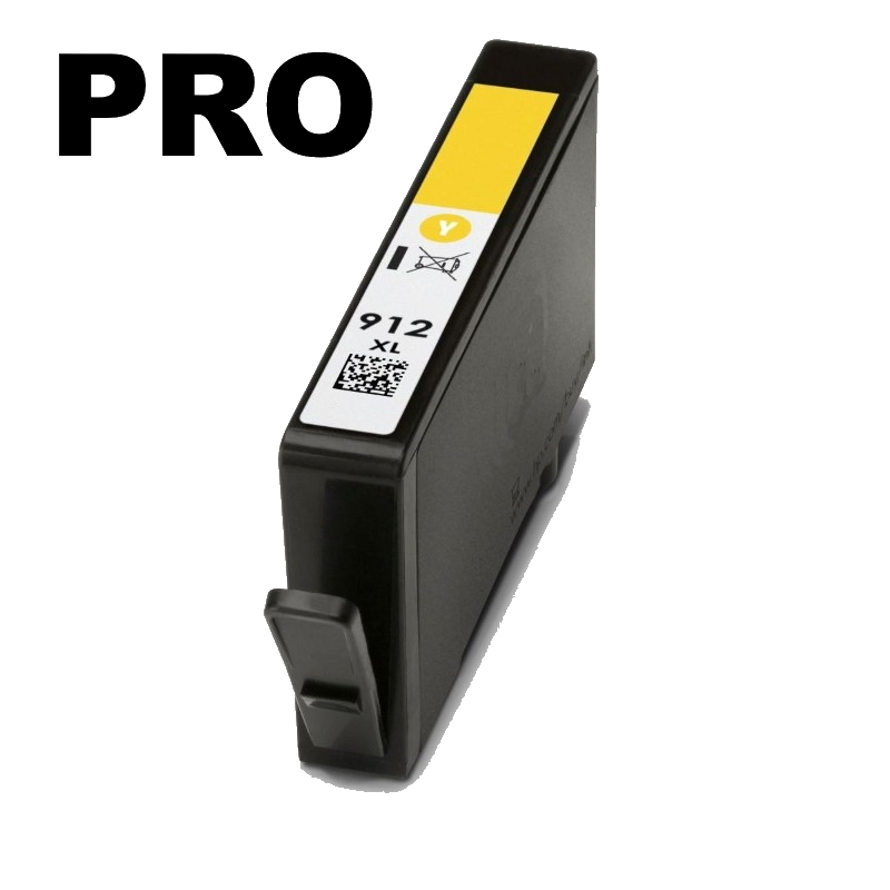 Tinteiro Compatível HP N912XL, 3YL83AE Amarelo