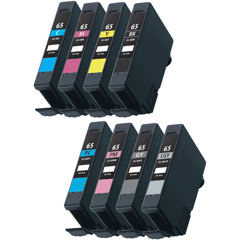 Pack Tinteiro Compatível Canon CLI65 Pack Tinteiro Compatível Canon CLI65