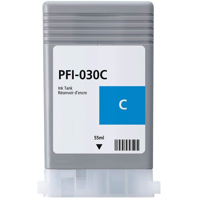 Tinteiro Compatível Canon PFI030 Ciano