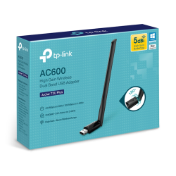 Adaptador USB TP-Link AC600 Alto Ganho Wi-Fi Dual Band