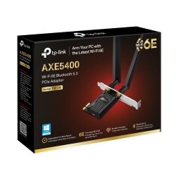 Adaptador PCI Express TP-Link AXE5400 Wi-Fi 6E Bluetooth 5.3