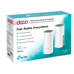 Pack Duplo Wi-Fi Mesh TP-Link Deco E4 AC1200