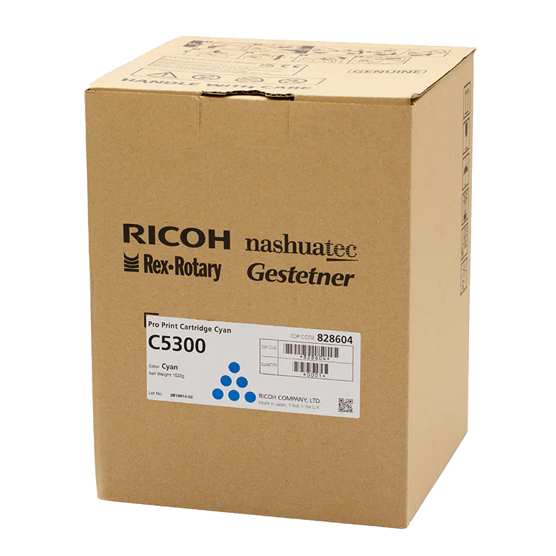 Toner Original Ricoh C5300 Ciano