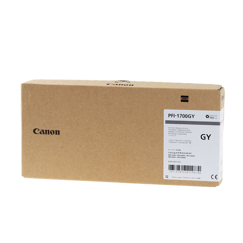 Tinteiro Original Canon PFI1700 Cinzento
