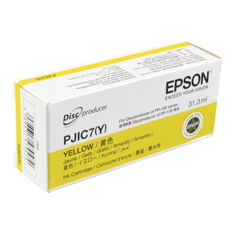 Tinteiro Original Epson PJIC7 Amarelo