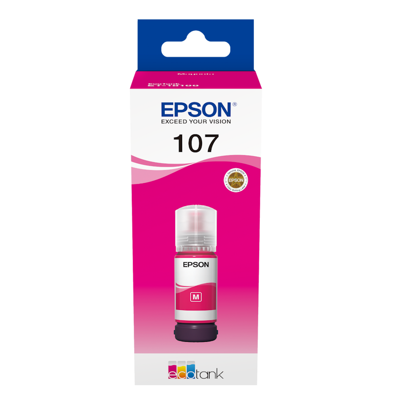 Tinteiro Original Epson Ecotank 107 Magenta