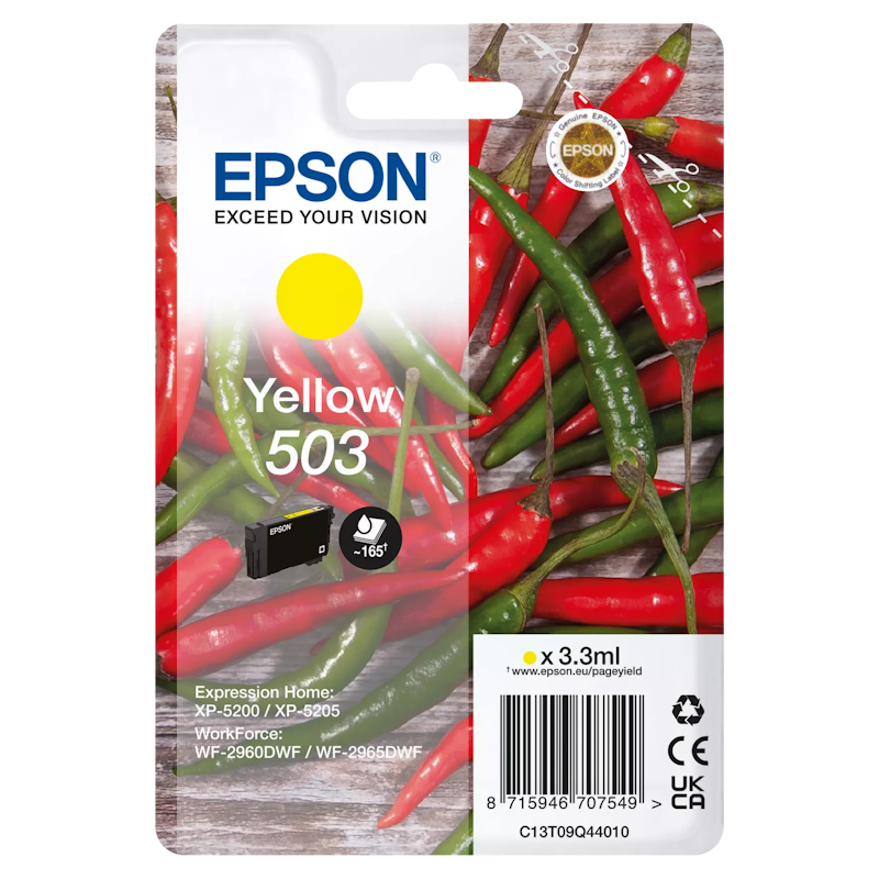 Tinteiro Original Epson 503 Amarelo