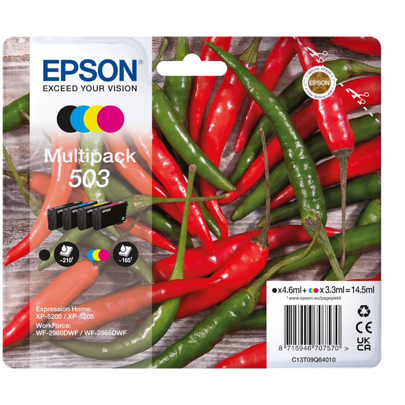 Pack Tinteiros Original Epson 503 Pack Tinteiros Original Epson 503