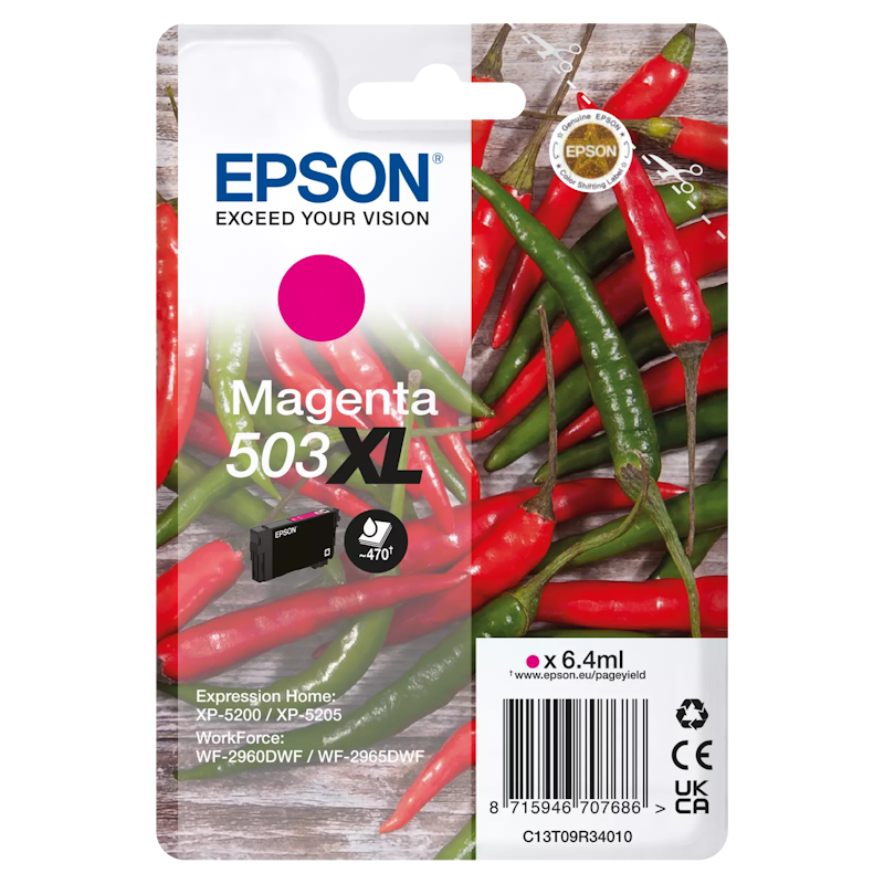 Tinteiro Original Epson 503XL Magenta