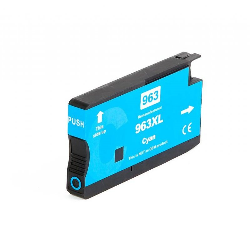 Tinteiro Compatível HP963XL, N963XL, 3JA27AE, Nº963XL, No963XL Ciano Tinteiro Compatível HP963XL, N963XL, 3JA27AE, Nº963XL, No963XL Ciano